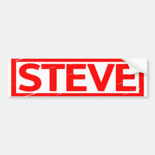 Steve Stamp Bumper Sticker