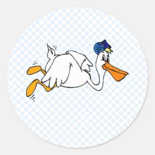 Steve Stork Classic Round Sticker