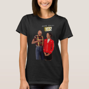 Steve Urkel Family S She Said Yes! Sticker  T-Shirt