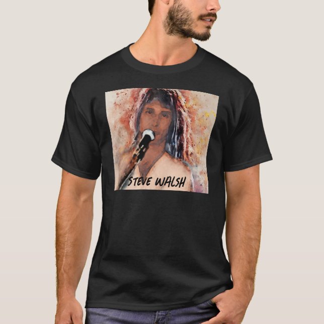 Steve Walsh - Audio Visions Days T-Shirt (Front)