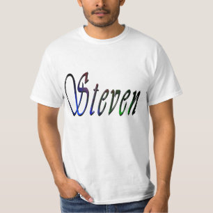 Steven Name Logo, T-Shirt