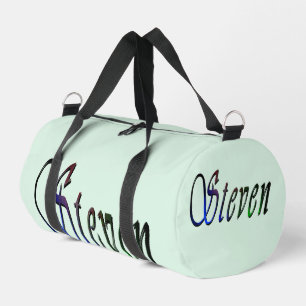 "Steven" Name The Colours Of Steven, Duffle Bag