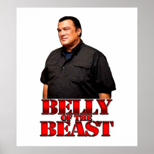 Steven Seagal Belly Of The Beast Poster