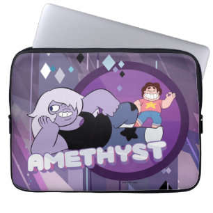 Steven Universe Amethyst Character Graphic Laptop Sleeve