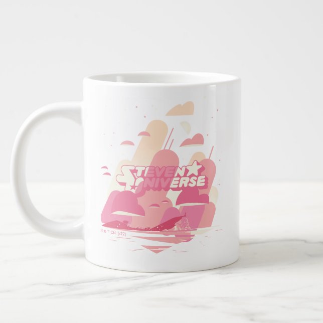 Steven Universe | Beach City Large Coffee Mug (Left)