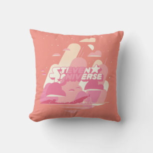 Steven Universe   Beach City Throw Pillow