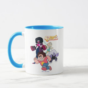 Steven Universe   Crystal Gem Group Action Mug