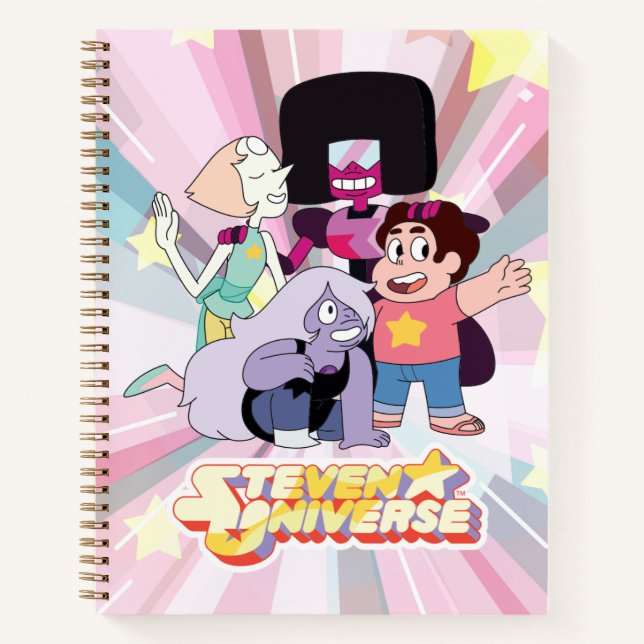 Steven Universe | Crystal Gem Group Huddle Notebook (Front)