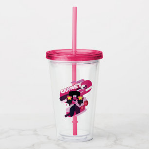 Steven Universe Garnet Character Graphic Acrylic Tumbler