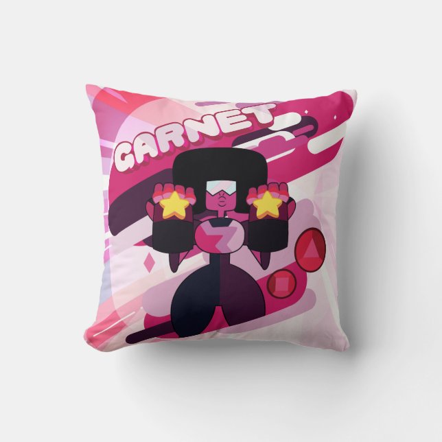 Steven Universe | Garnet Character Graphic Throw Pillow (Front)