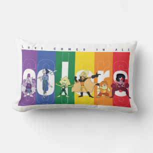 Steven Universe - Love Comes In All Colours Lumbar Pillow