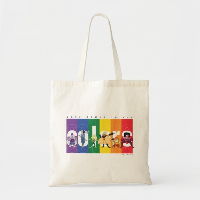 Steven Universe - Love Comes In All Colours Tote Bag (Front)
