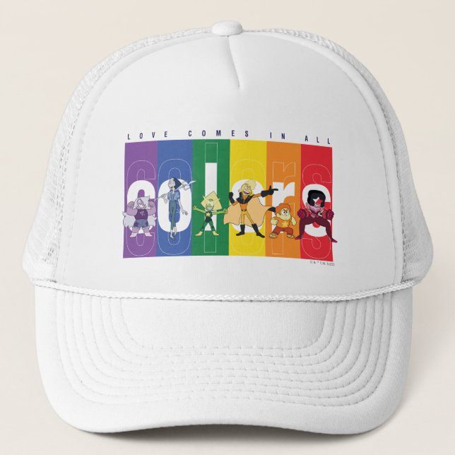 Steven Universe - Love Comes In All Colours Trucker Hat (Front)