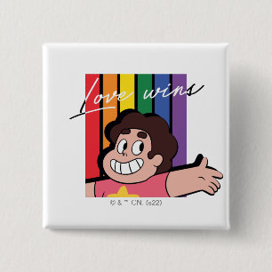 Steven Universe - Love Wins 2 Inch Square Button