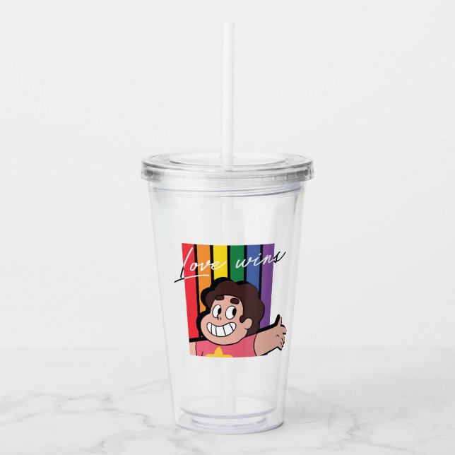 Steven Universe - Love Wins Acrylic Tumbler (Front)