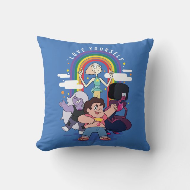 Steven Universe - Love Yourself Throw Pillow (Front)