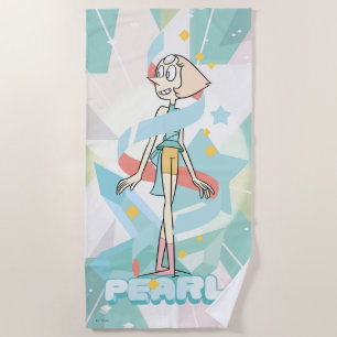 Steven Universe   Pearl Character Graphic Beach Towel