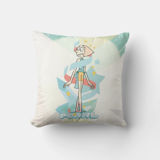Steven Universe | Pearl Character Graphic Throw Pillow (Front)