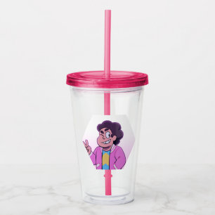 Steven Universe Pink Diamond Portrait Acrylic Tumbler