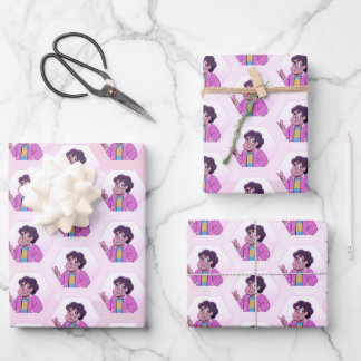 Steven Universe | Pink Diamond Portrait Wrapping Paper Sheet