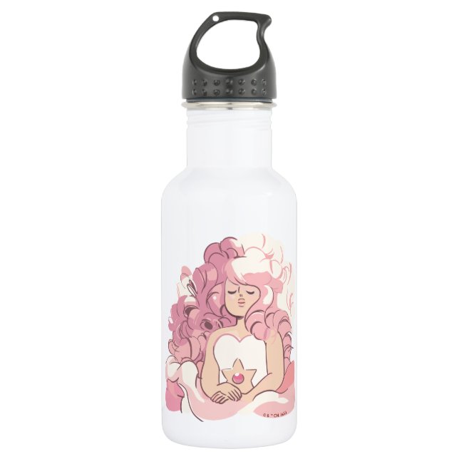Steven Universe | Rose Quartz Illustration 532 Ml Water Bottle (Front)
