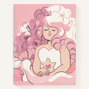Steven Universe   Rose Quartz Illustration Notebook