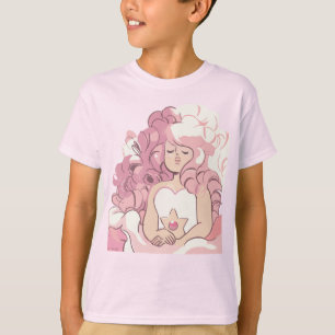 Steven Universe   Rose Quartz Illustration T-Shirt