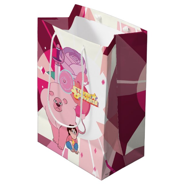 Steven Universe | Rose Quartz Legacy Medium Gift Bag (Front Angled)