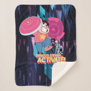 Steven Universe   Serious Steven… Activate! Sherpa Blanket