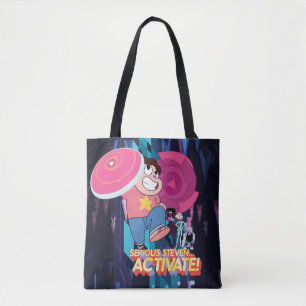 Steven Universe Serious Steven… Activate! Tote Bag