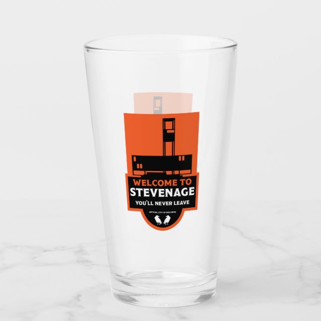 Stevenage Hertfordshire Glass (Front)