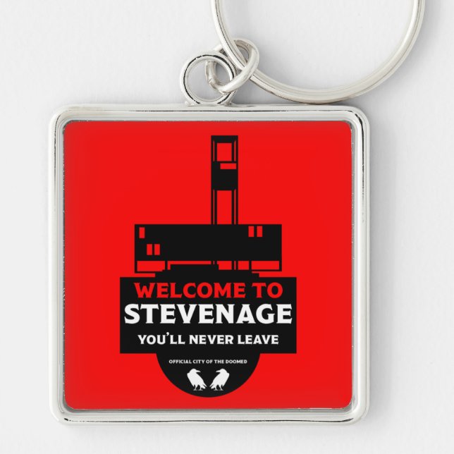 Stevenage Hertfordshire Keychain (Front)