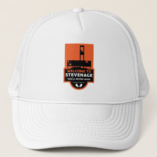 Stevenage Hertfordshire Trucker Hat (Front)
