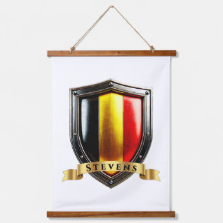 Stevens Belgium National Heritage Shield Hanging Tapestry