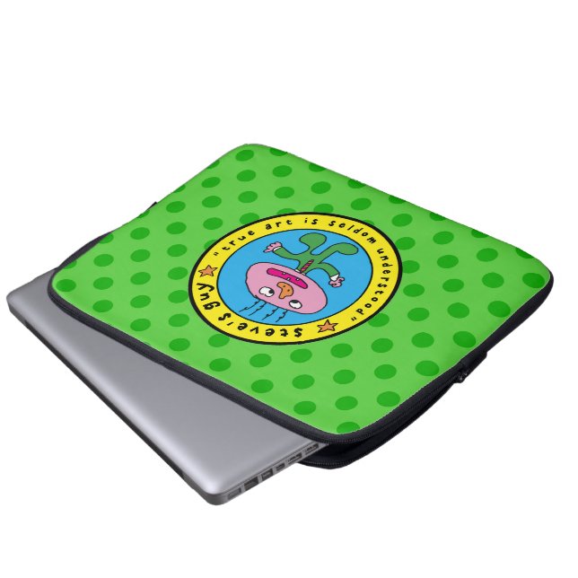 steve's guy laptop sleeve (Front Bottom)