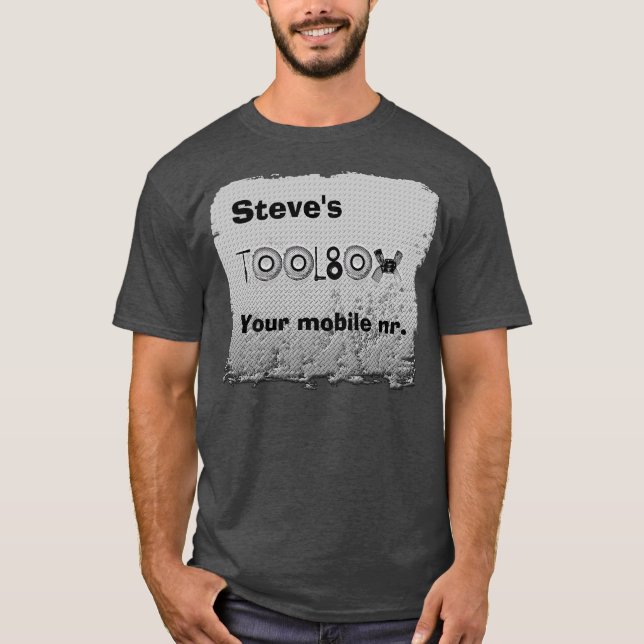 Steve's toolbox T-Shirt (Front)