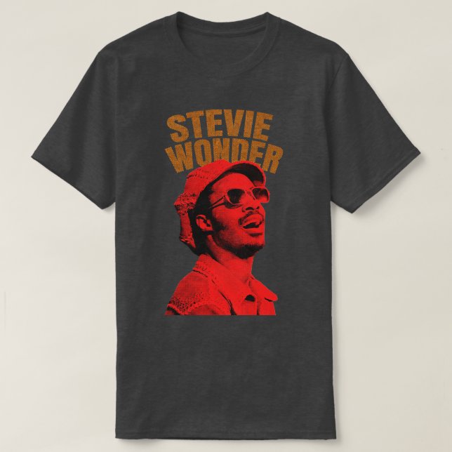Stevie Wonder 2 T-Shirt (Design Front)