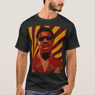 Stevie Wonder retro style T-Shirt