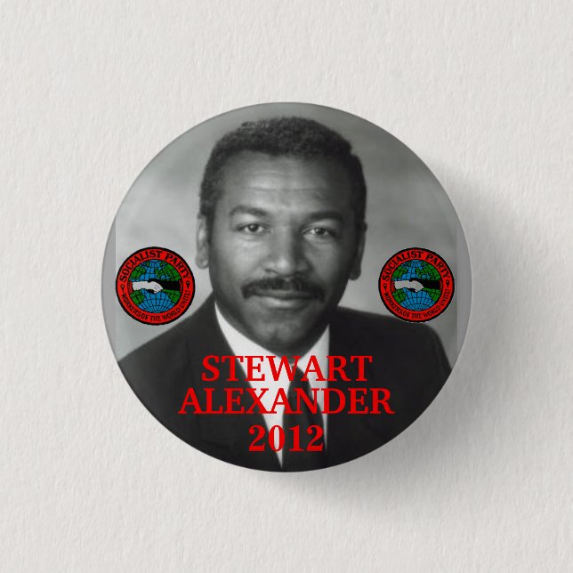 Stewart Alexander 2012 1 Inch Round Button (Front)