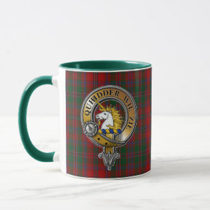 Stewart Appin Tartan & Badge Mug
