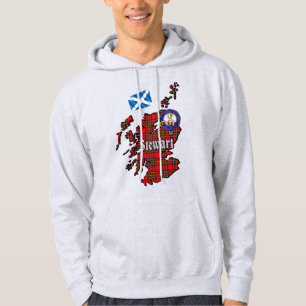 Stewart Clan Badge Hoodie