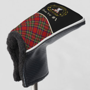 Stewart Clan Crest Personalized Putter Golf Head Cover