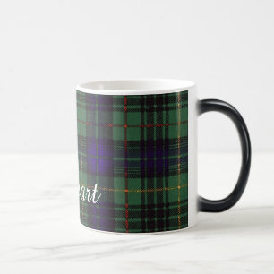 Stewart clan Hunting Plaid Scottish tartan Magic Mug