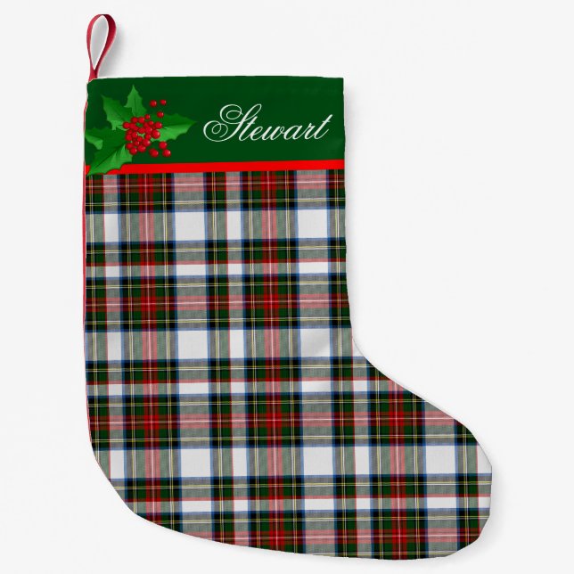 Stewart Dress Custom Christmas Stocking (Front)