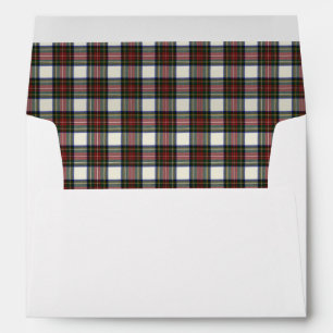 Stewart Dress Modern Tartan  Envelope