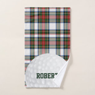 Stewart Dress Tartan Plaid Golf Towel