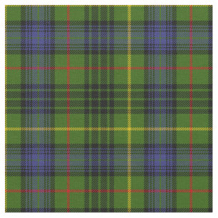 Stewart Hunting Tartan Print Fabric