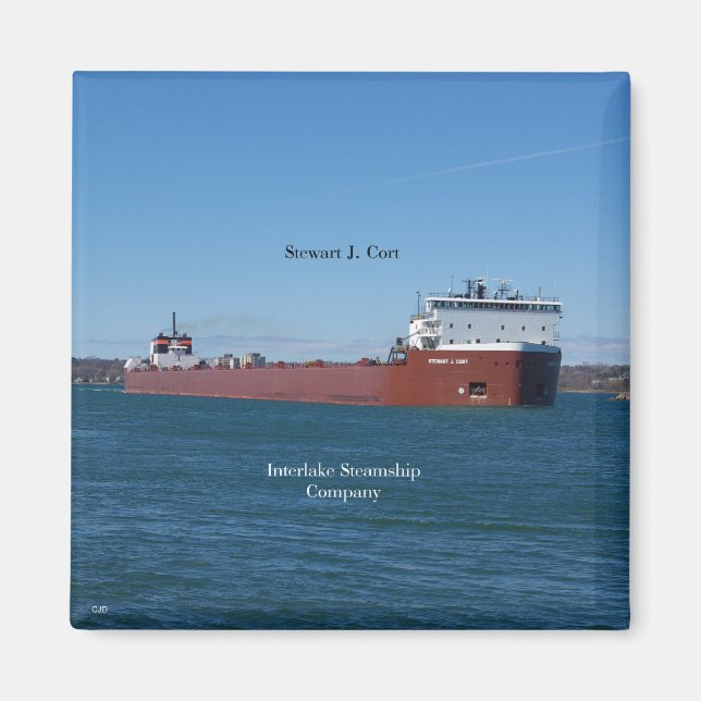 Stewart J. Cort magnet (Front)