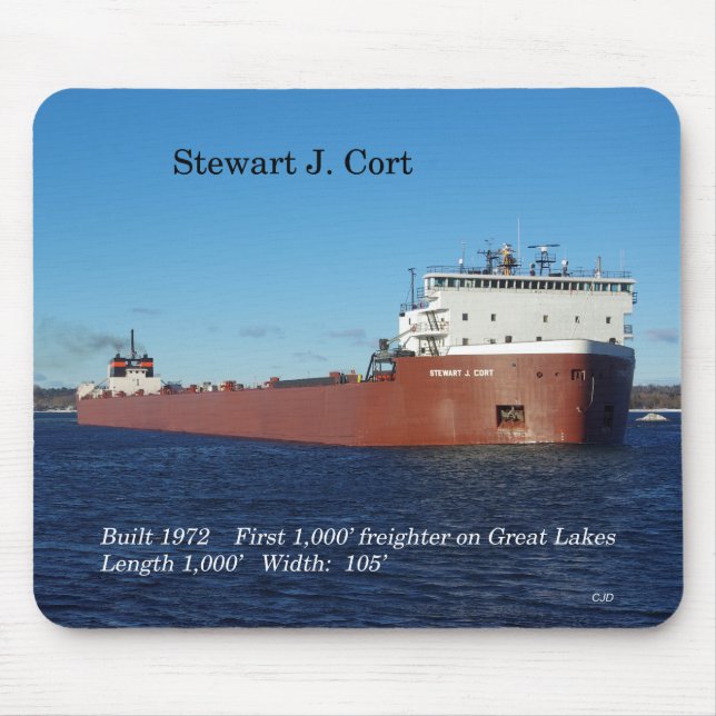 Stewart J. Cort mousepad (Front)
