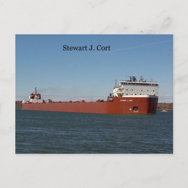 Stewart J. Cort Post Card (Front)